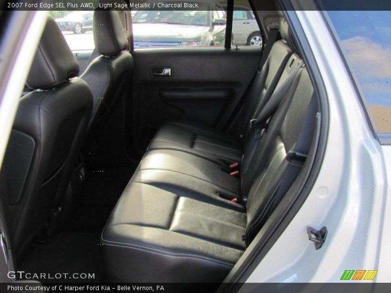  2007 Edge SEL Plus AWD Charcoal Black Interior