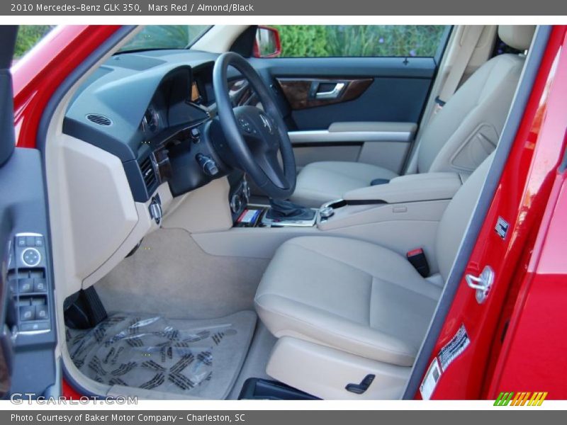 Mars Red / Almond/Black 2010 Mercedes-Benz GLK 350