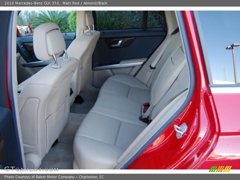 Mars Red / Almond/Black 2010 Mercedes-Benz GLK 350
