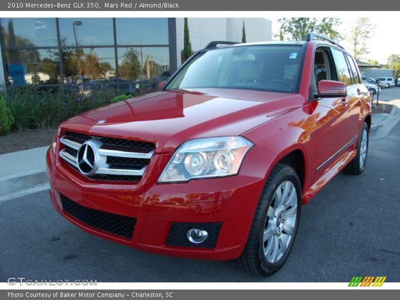 Mars Red / Almond/Black 2010 Mercedes-Benz GLK 350