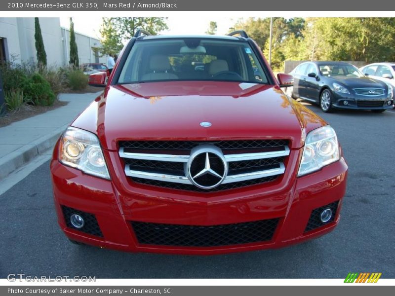 Mars Red / Almond/Black 2010 Mercedes-Benz GLK 350