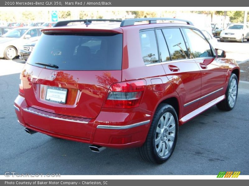 Mars Red / Almond/Black 2010 Mercedes-Benz GLK 350