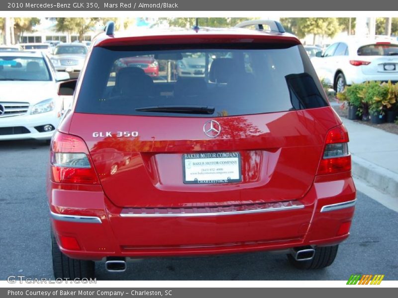 Mars Red / Almond/Black 2010 Mercedes-Benz GLK 350