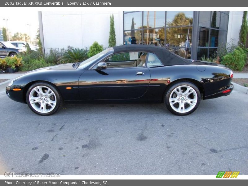  2003 XK XK8 Convertible Ebony Black