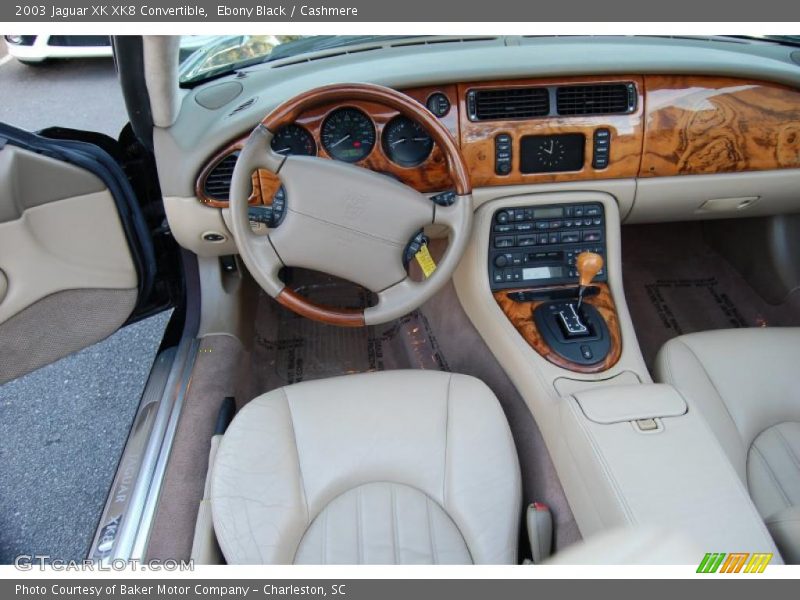 Cashmere Interior - 2003 XK XK8 Convertible 