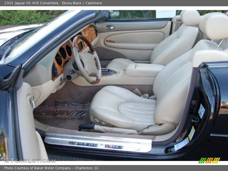  2003 XK XK8 Convertible Cashmere Interior