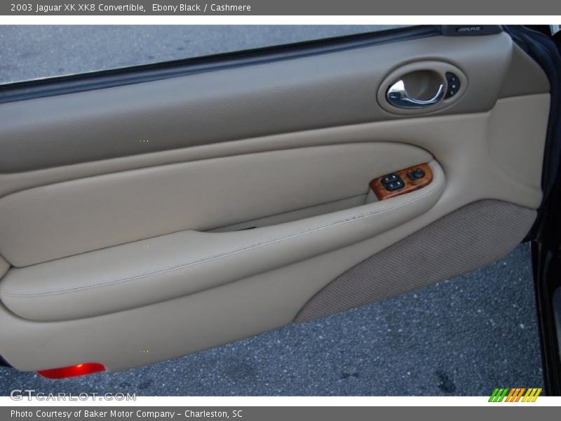 Ebony Black / Cashmere 2003 Jaguar XK XK8 Convertible