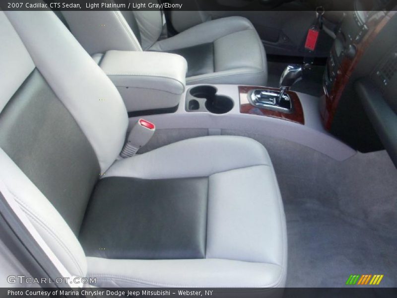 Light Platinum / Light Gray/Ebony 2007 Cadillac CTS Sedan