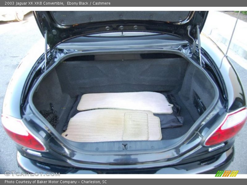  2003 XK XK8 Convertible Trunk