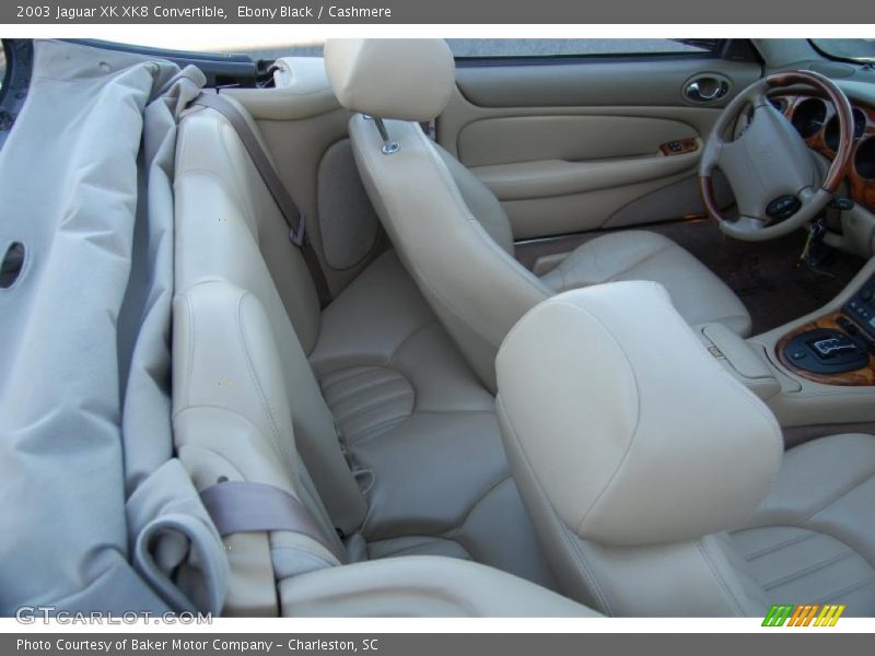  2003 XK XK8 Convertible Cashmere Interior