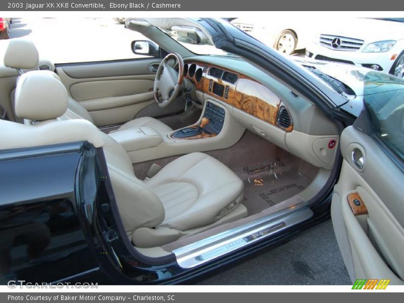  2003 XK XK8 Convertible Cashmere Interior