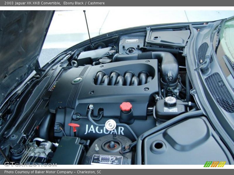  2003 XK XK8 Convertible Engine - 4.2 Liter DOHC 32-Valve V8