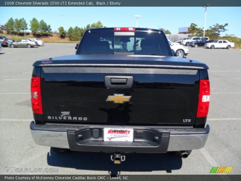 Black / Ebony 2008 Chevrolet Silverado 1500 LTZ Extended Cab