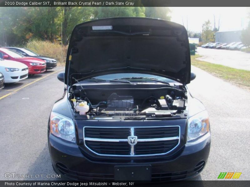 Brilliant Black Crystal Pearl / Dark Slate Gray 2010 Dodge Caliber SXT