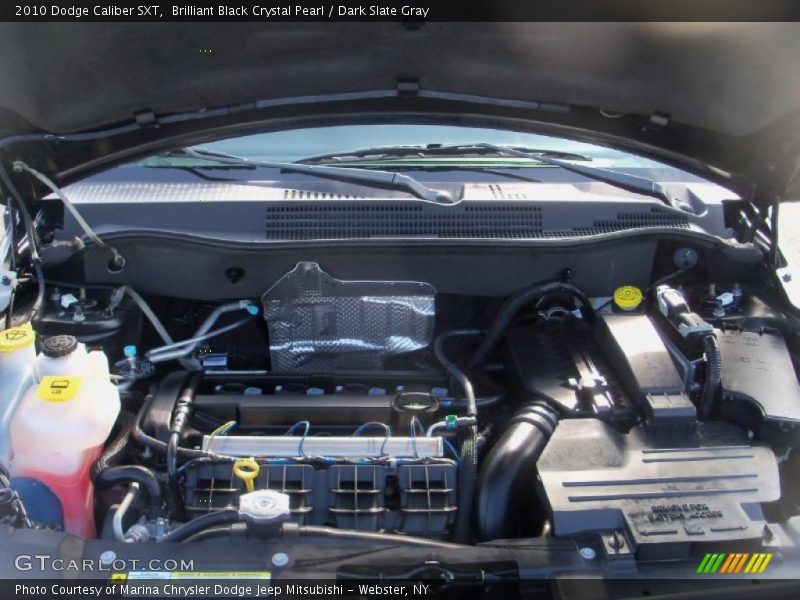 Brilliant Black Crystal Pearl / Dark Slate Gray 2010 Dodge Caliber SXT