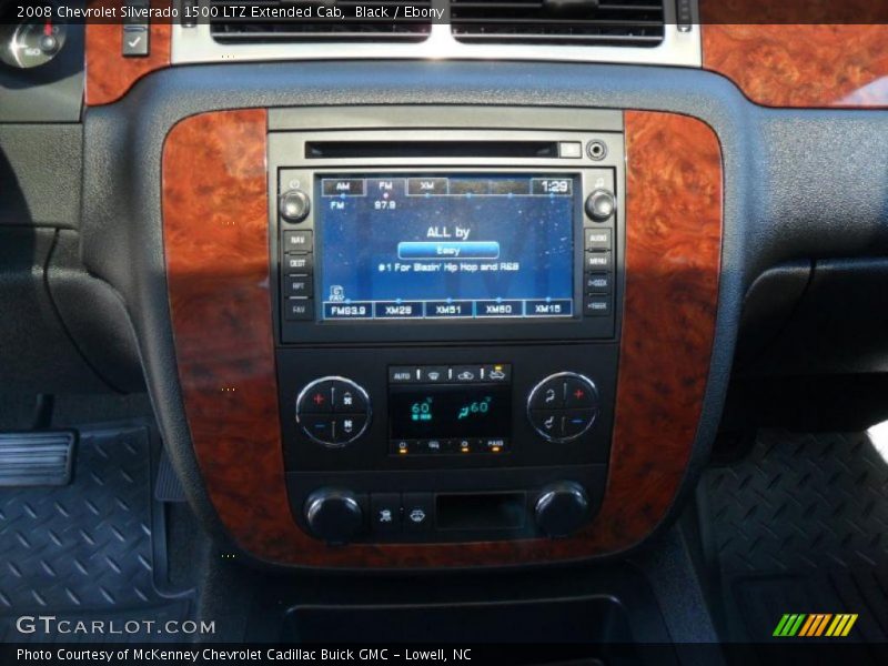 Black / Ebony 2008 Chevrolet Silverado 1500 LTZ Extended Cab