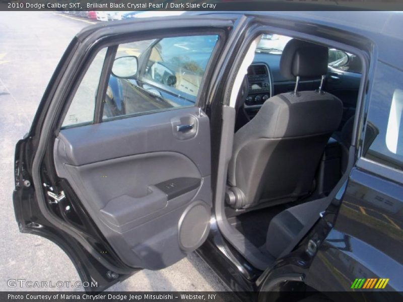 Brilliant Black Crystal Pearl / Dark Slate Gray 2010 Dodge Caliber SXT
