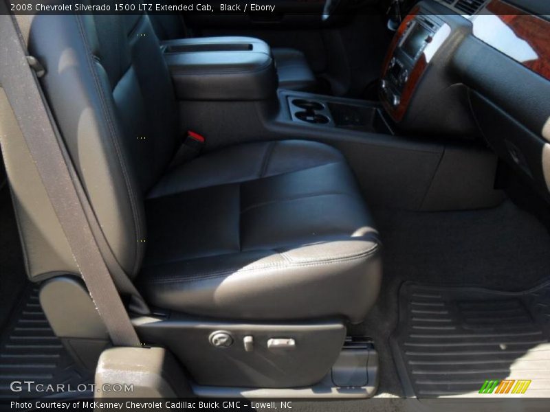 Black / Ebony 2008 Chevrolet Silverado 1500 LTZ Extended Cab