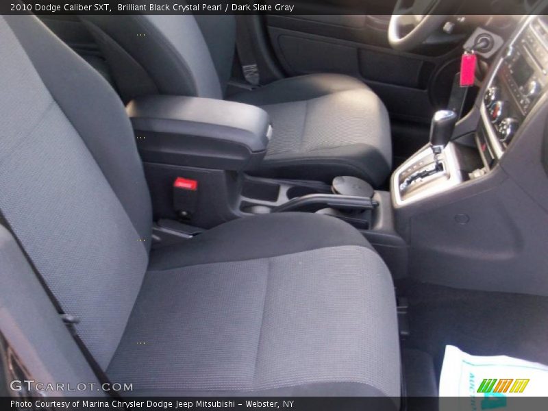 Brilliant Black Crystal Pearl / Dark Slate Gray 2010 Dodge Caliber SXT