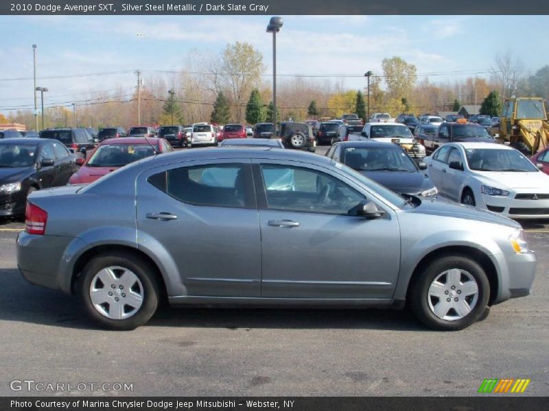 Silver Steel Metallic / Dark Slate Gray 2010 Dodge Avenger SXT