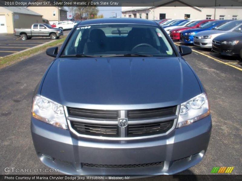Silver Steel Metallic / Dark Slate Gray 2010 Dodge Avenger SXT