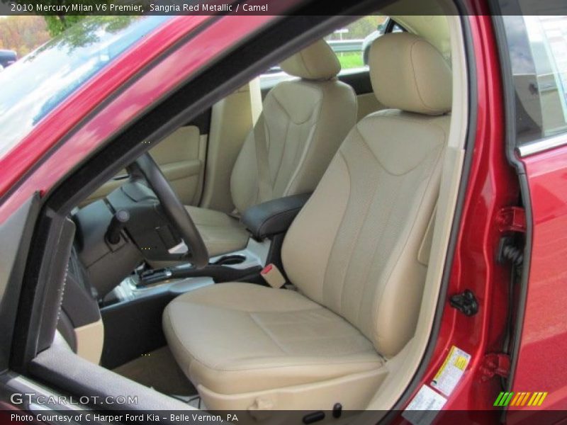  2010 Milan V6 Premier Camel Interior