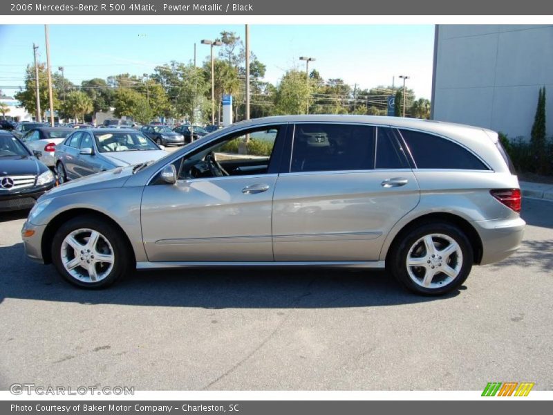 Pewter Metallic / Black 2006 Mercedes-Benz R 500 4Matic