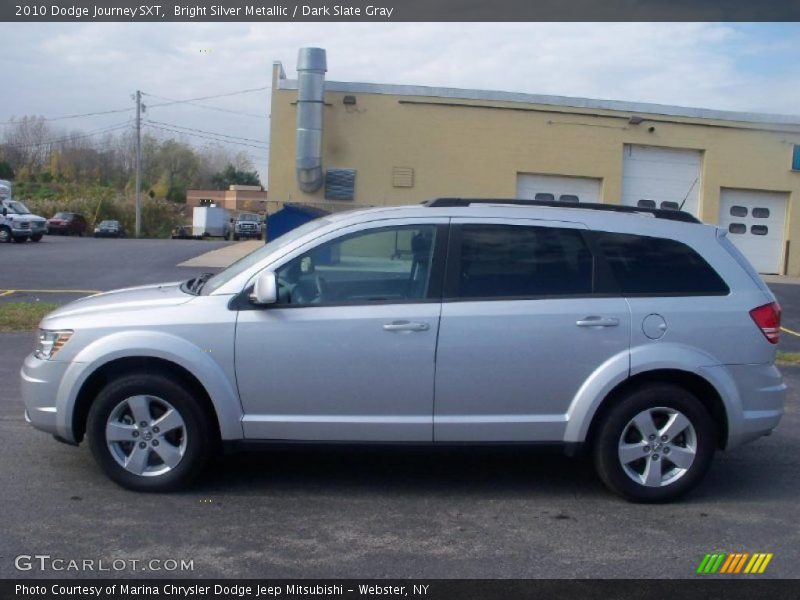 Bright Silver Metallic / Dark Slate Gray 2010 Dodge Journey SXT