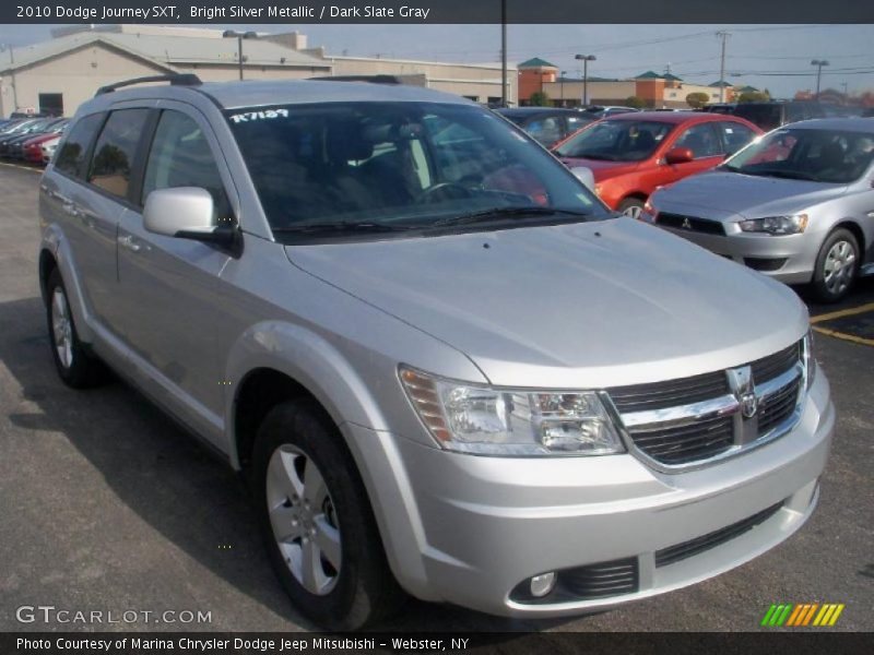 Bright Silver Metallic / Dark Slate Gray 2010 Dodge Journey SXT