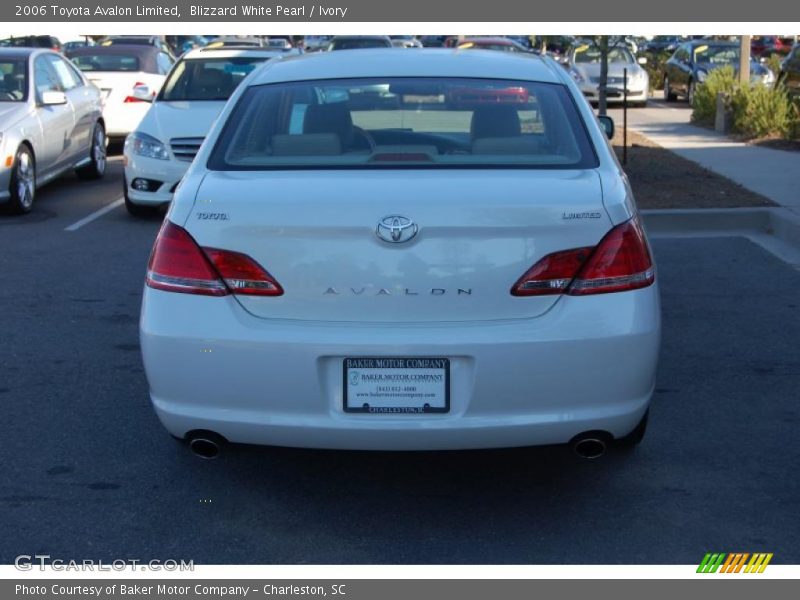 Blizzard White Pearl / Ivory 2006 Toyota Avalon Limited