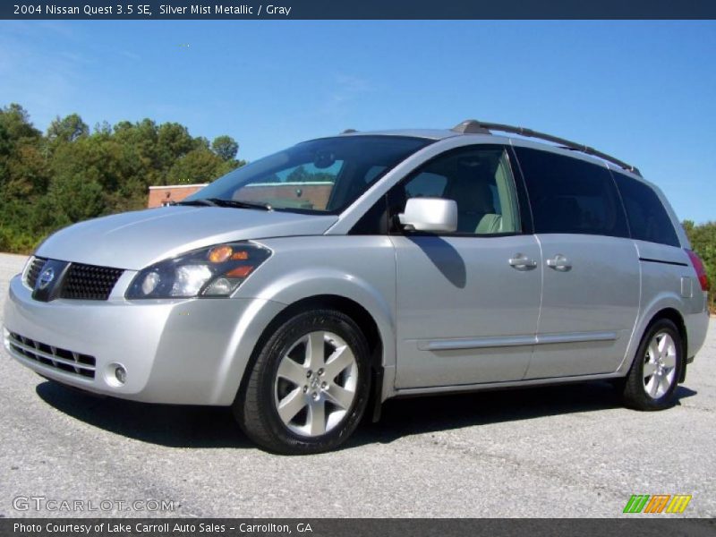 Silver Mist Metallic / Gray 2004 Nissan Quest 3.5 SE