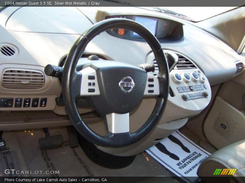 Silver Mist Metallic / Gray 2004 Nissan Quest 3.5 SE