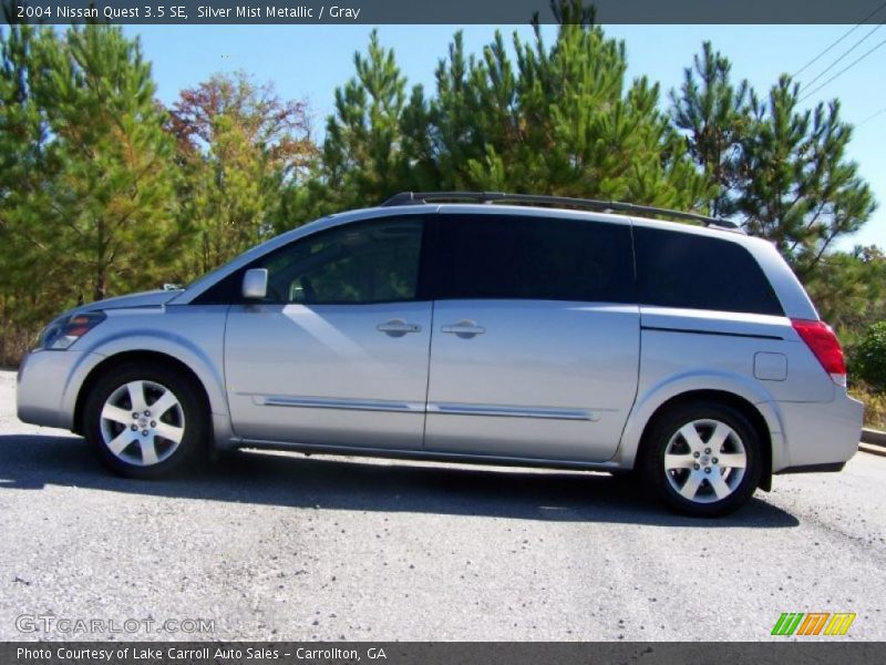 Silver Mist Metallic / Gray 2004 Nissan Quest 3.5 SE