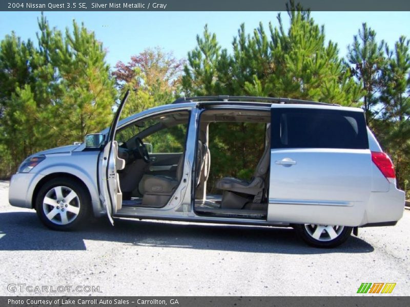 Silver Mist Metallic / Gray 2004 Nissan Quest 3.5 SE
