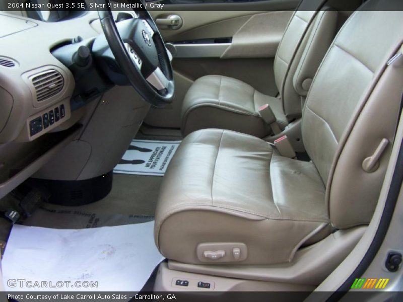  2004 Quest 3.5 SE Gray Interior