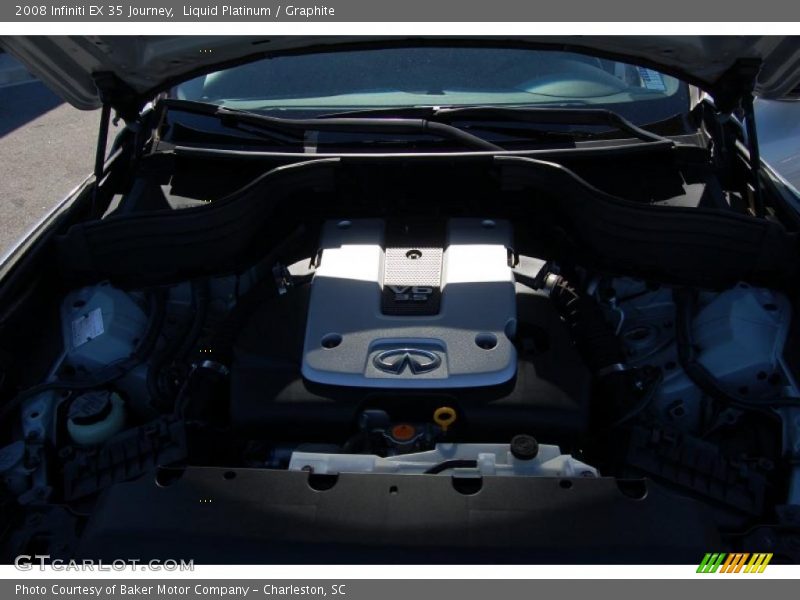 Liquid Platinum / Graphite 2008 Infiniti EX 35 Journey
