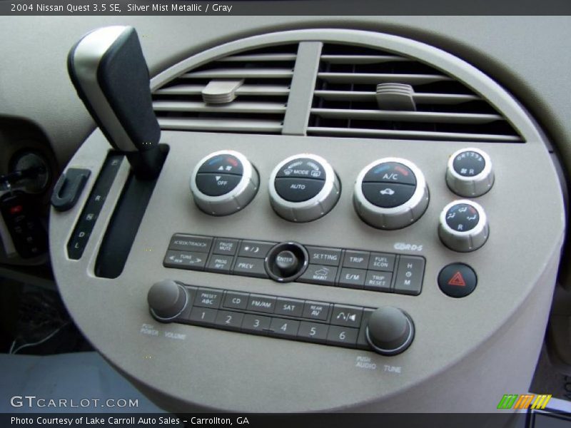  2004 Quest 3.5 SE 5 Speed Automatic Shifter