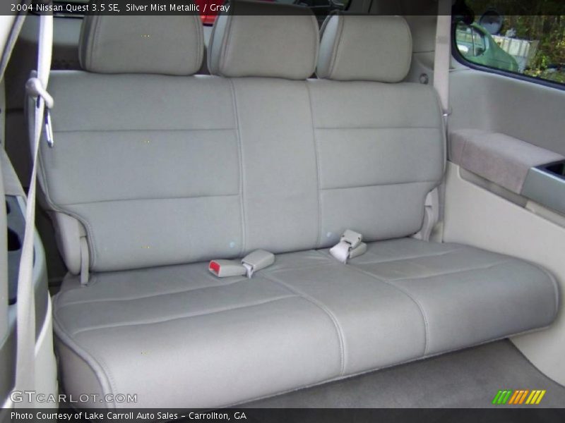  2004 Quest 3.5 SE Gray Interior