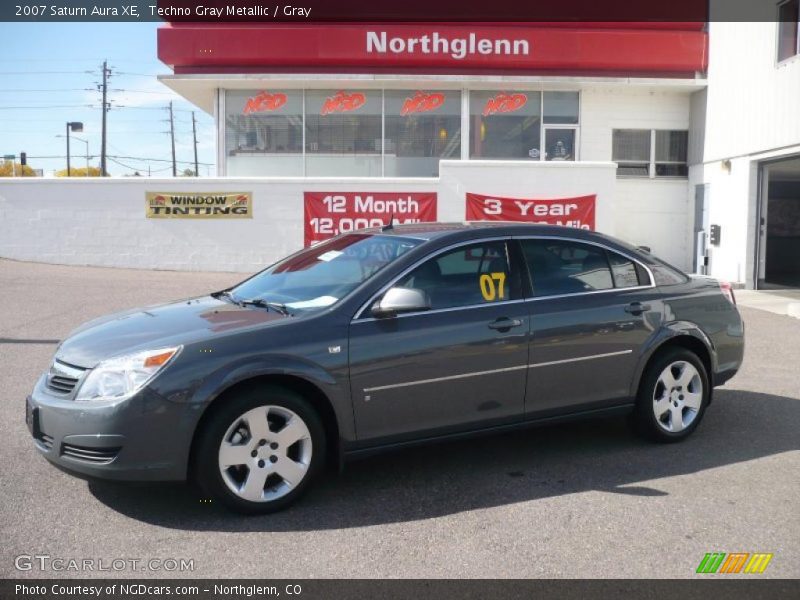 Techno Gray Metallic / Gray 2007 Saturn Aura XE