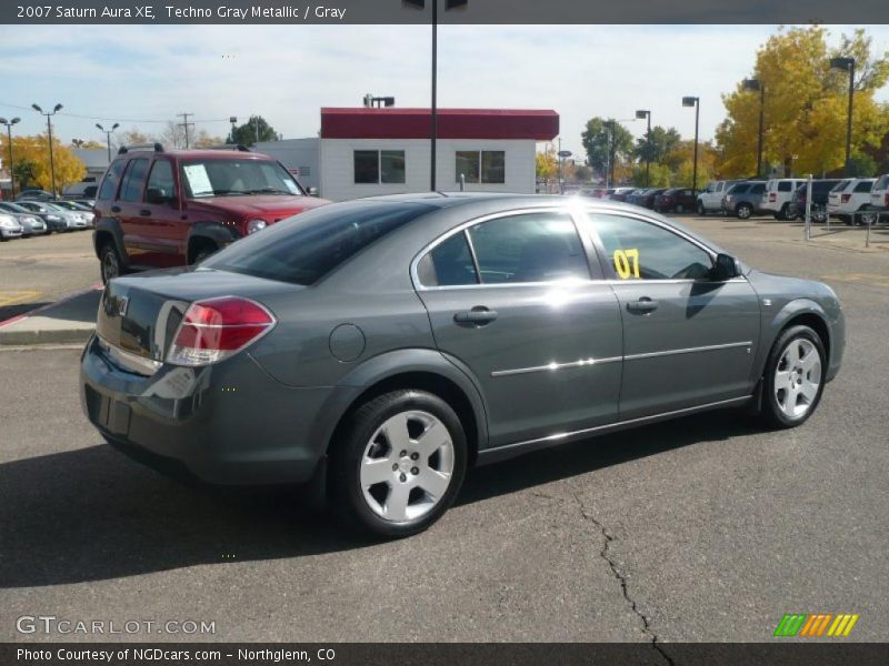 Techno Gray Metallic / Gray 2007 Saturn Aura XE
