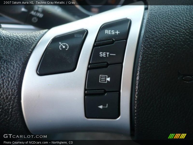 Techno Gray Metallic / Gray 2007 Saturn Aura XE