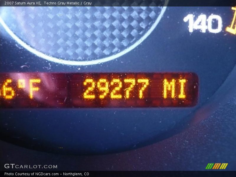 Techno Gray Metallic / Gray 2007 Saturn Aura XE