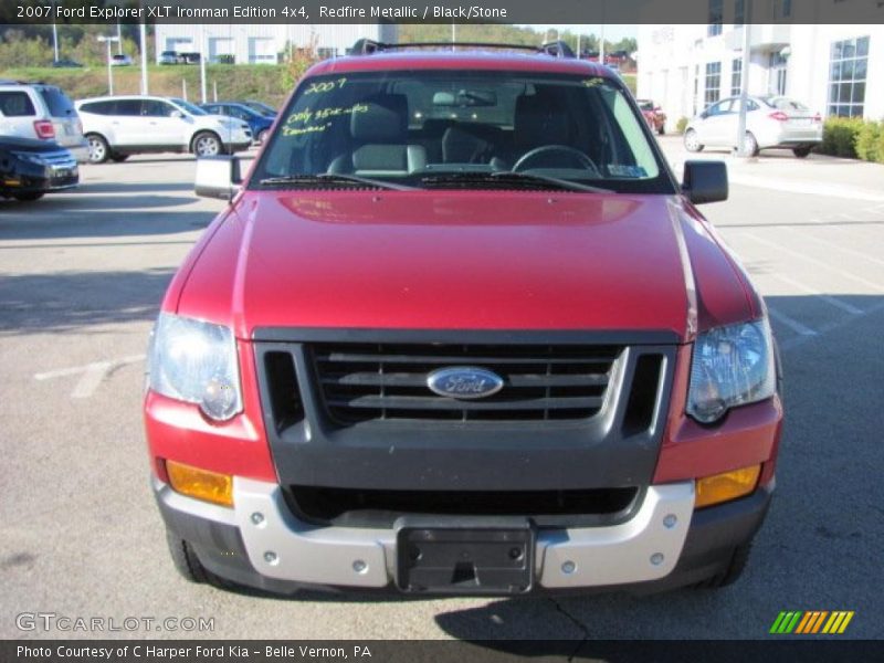 Redfire Metallic / Black/Stone 2007 Ford Explorer XLT Ironman Edition 4x4