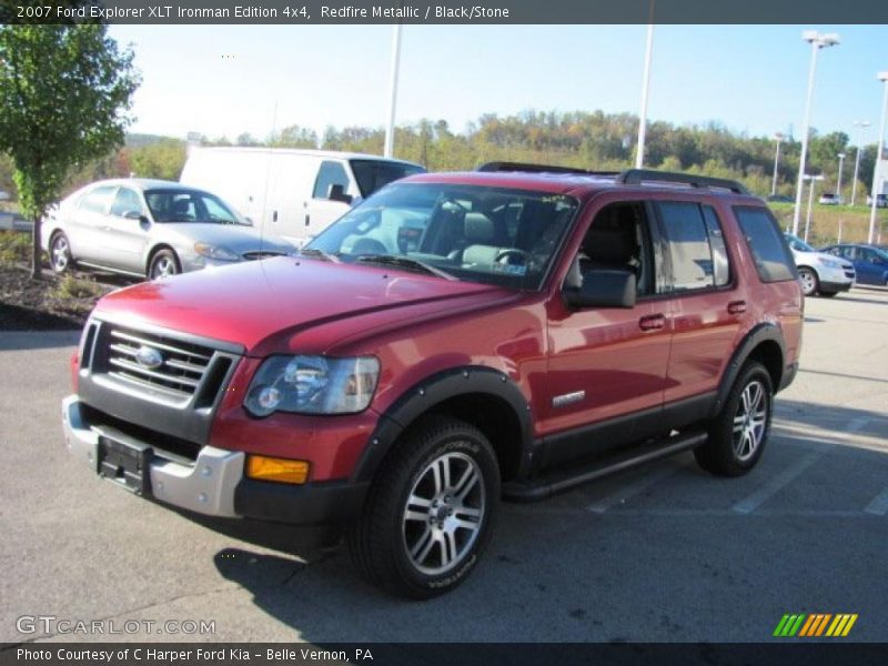 Redfire Metallic / Black/Stone 2007 Ford Explorer XLT Ironman Edition 4x4