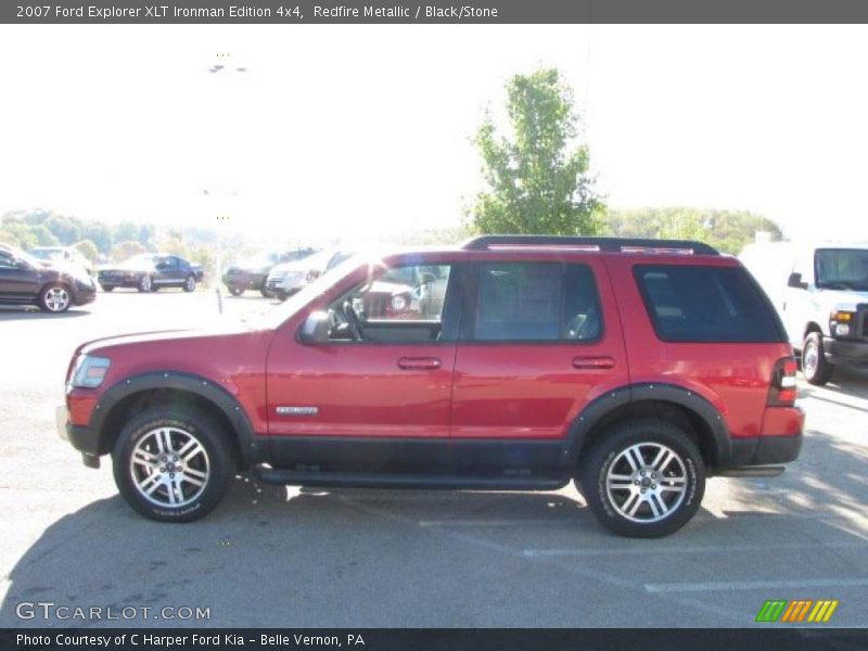 Redfire Metallic / Black/Stone 2007 Ford Explorer XLT Ironman Edition 4x4