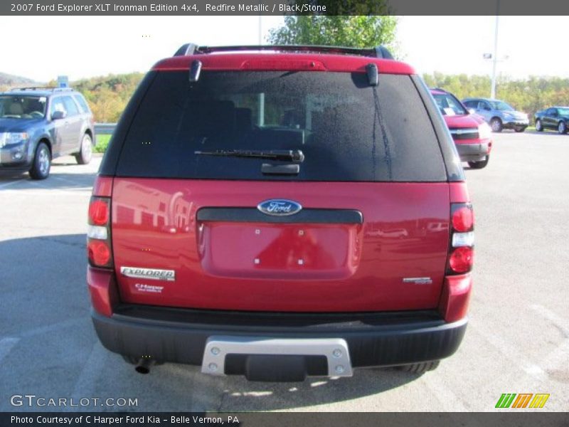 Redfire Metallic / Black/Stone 2007 Ford Explorer XLT Ironman Edition 4x4