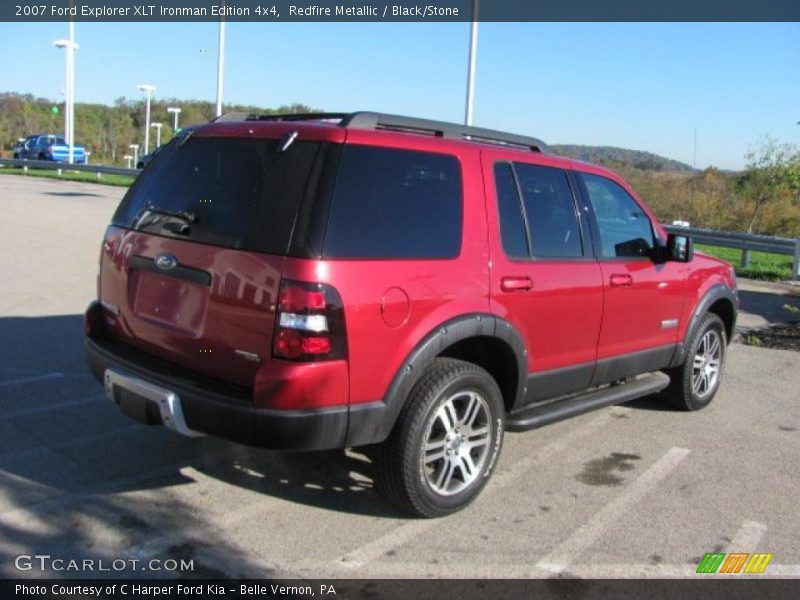 Redfire Metallic / Black/Stone 2007 Ford Explorer XLT Ironman Edition 4x4