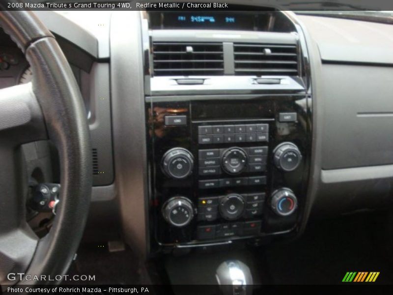 Redfire Metallic / Charcoal Black 2008 Mazda Tribute s Grand Touring 4WD
