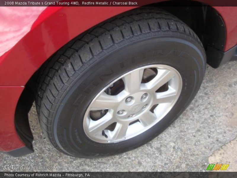 Redfire Metallic / Charcoal Black 2008 Mazda Tribute s Grand Touring 4WD