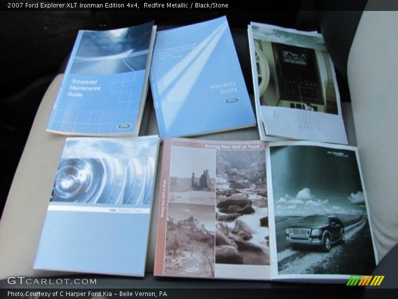 Redfire Metallic / Black/Stone 2007 Ford Explorer XLT Ironman Edition 4x4